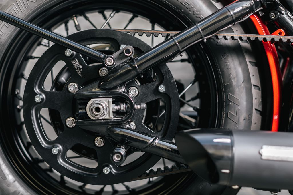 Triumph Bonneville Bobber Red Modification Motorcycles Atelier De